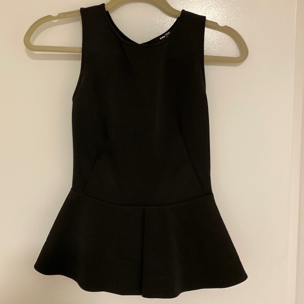 Peplum top